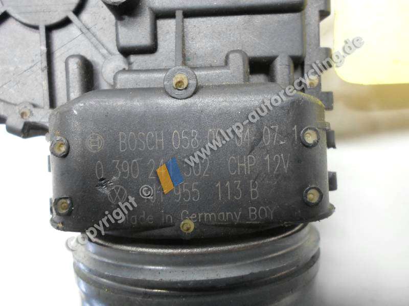 Audi A3 8L Wischermotor vorn 1J1955113B 0390241502 BOSCH BJ2001